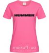 Жіноча футболка HUMMER Яскраво-рожевий фото