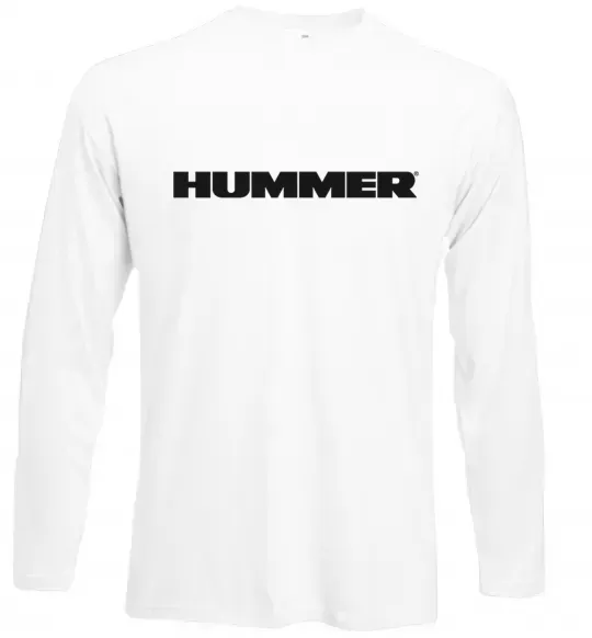 Лонгслів HUMMER Білий фото