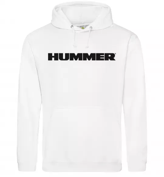 Чоловіча толстовка (худі) HUMMER Білий фото