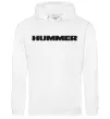 Чоловіча толстовка (худі) HUMMER Білий фото