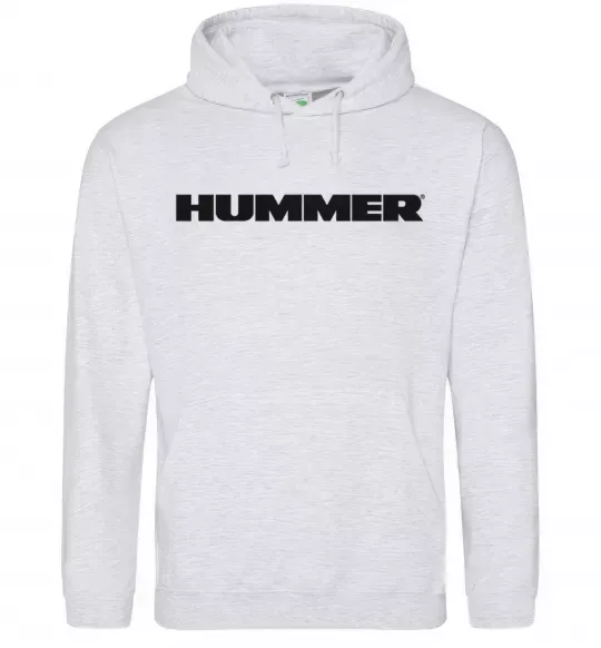 Жіноча толстовка (худі) HUMMER Сірий меланж фото