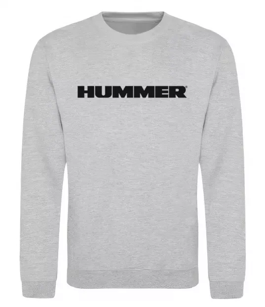 Світшот HUMMER Сірий меланж фото