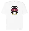 Футболка Оверсайз CRAZY PENGUIN Белый фото