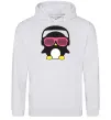 Жіноча толстовка (худі) CRAZY PENGUIN Сірий меланж фото