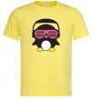 Мужская футболка CRAZY PENGUIN Лимонный фото