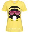 Жіноча футболка CRAZY PENGUIN Лимонний фото