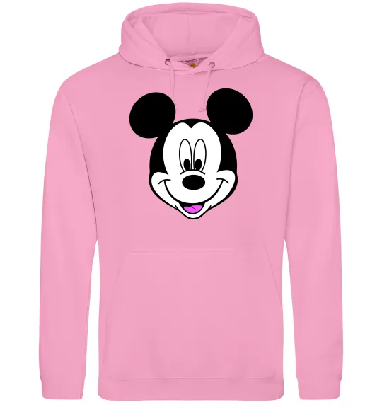 Чоловіча толстовка (худі) Міккі Маус Рожевий фото