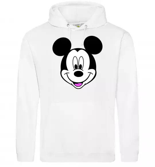 Жіноча толстовка (худі) Міккі Маус Білий фото
