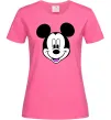 Женская футболка Міккі Маус Ярко-розовый фото