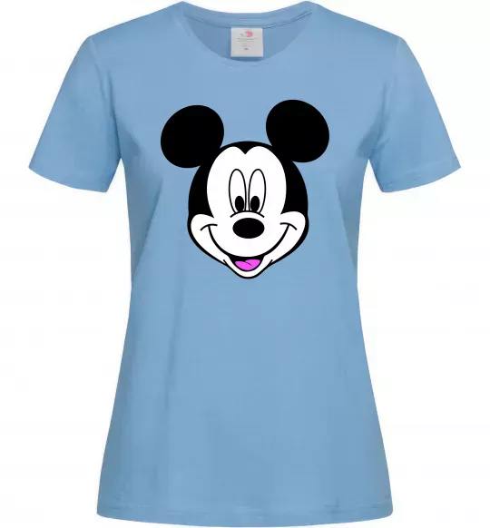 Женская футболка Міккі Маус Голубой фото
