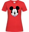 Женская футболка Міккі Маус Красный фото