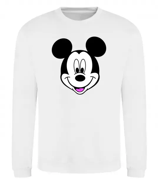 Свитшот Міккі Маус Белый фото