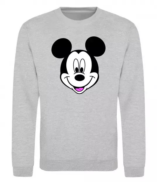Свитшот Міккі Маус Серый меланж фото