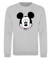 Свитшот Міккі Маус Серый меланж фото