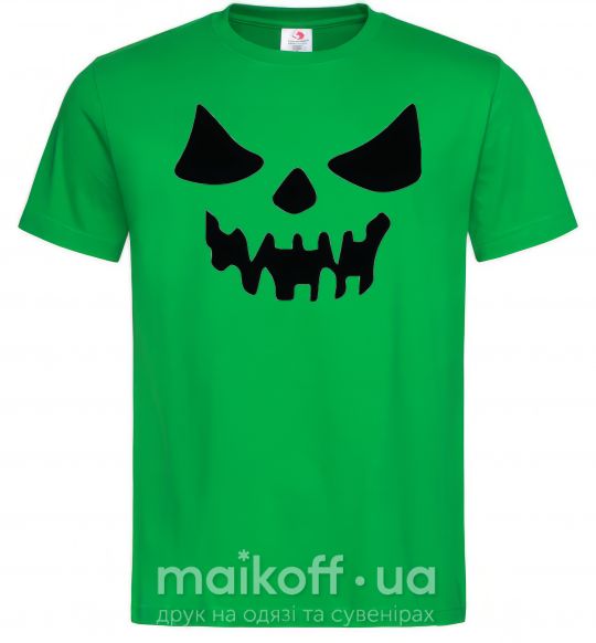 Мужская футболка Хеллоуин Зеленый фото