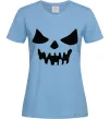 Жіноча футболка Хеллоуин Блакитний Жіноча футболка Хеллоуин Блакитний фото