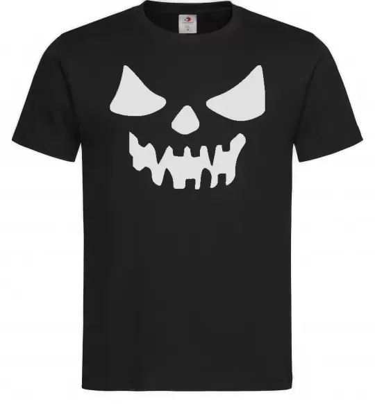 Чоловіча футболка Хеллоуин Чорний фото