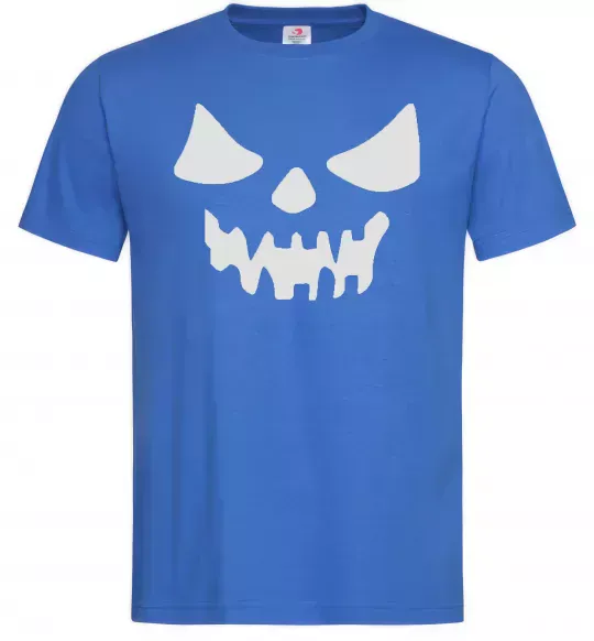 Чоловіча футболка Хеллоуин Яскраво-синій фото