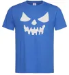 Чоловіча футболка Хеллоуин Яскраво-синій фото