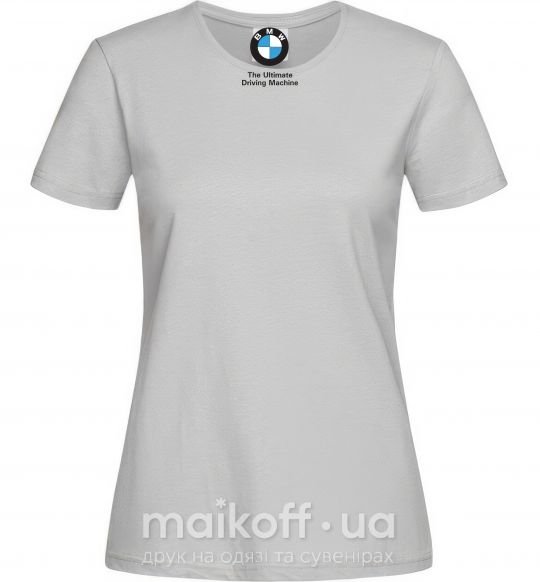 Жіноча футболка BMW Сірий фото