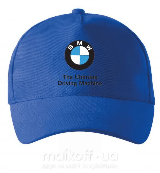 Кепка BMW Ярко-синий фото