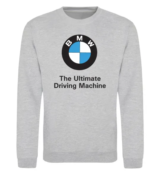Світшот BMW Сірий меланж фото