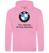 Мужская толстовка (худи) BMW Розовый фото