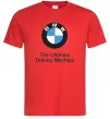 Чоловіча футболка BMW Червоний фото