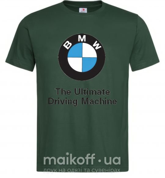 Чоловіча футболка BMW Темно-зелений фото