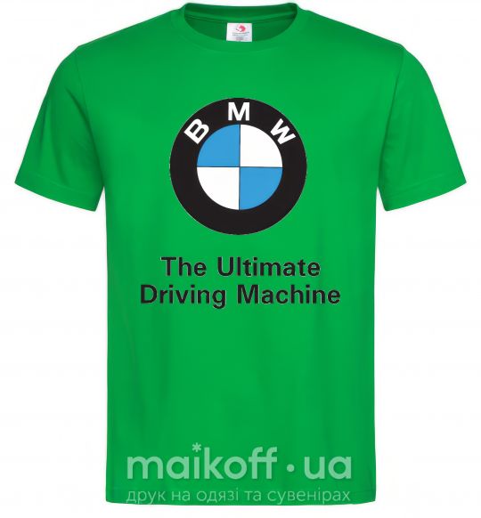 Мужская футболка BMW Зеленый фото