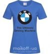 Жіноча футболка BMW Яскраво-синій фото