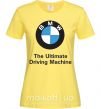 Жіноча футболка BMW Лимонний фото