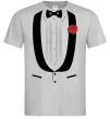 Чоловіча футболка КОСТЮМ Сірий Чоловіча футболка КОСТЮМ Сірий фото