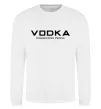 Свитшот VODKA-CONNECTING PEOPLE Белый фото