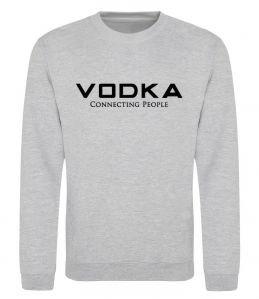 Свитшот VODKA-CONNECTING PEOPLE Свитшот VODKA-CONNECTING PEOPLE