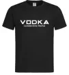 Чоловіча футболка VODKA-CONNECTING PEOPLE Чорний Чоловіча футболка VODKA-CONNECTING PEOPLE Чорний фото