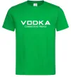Чоловіча футболка VODKA-CONNECTING PEOPLE Зелений Чоловіча футболка VODKA-CONNECTING PEOPLE Зелений фото