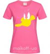 Женская футболка УТКА Ярко-розовый фото