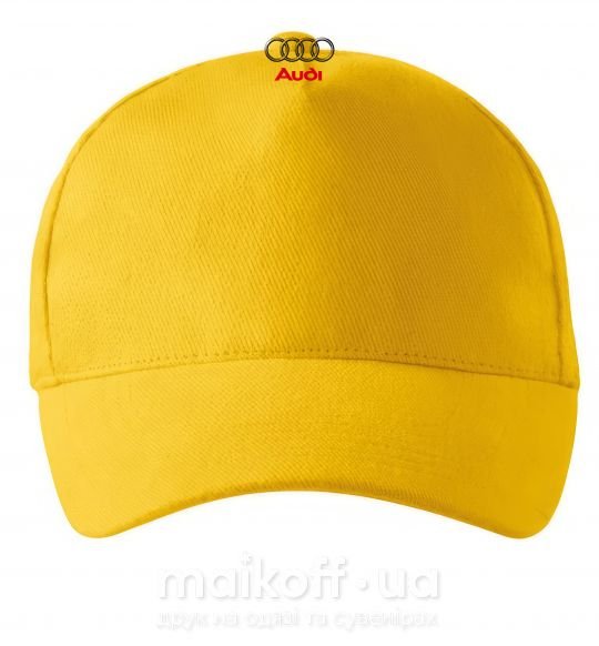 Кепка AUDI Сонячно жовтий фото