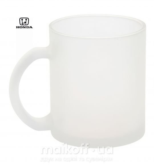 Чашка стеклянная Логотип HONDA эмодзи Фроузен фото