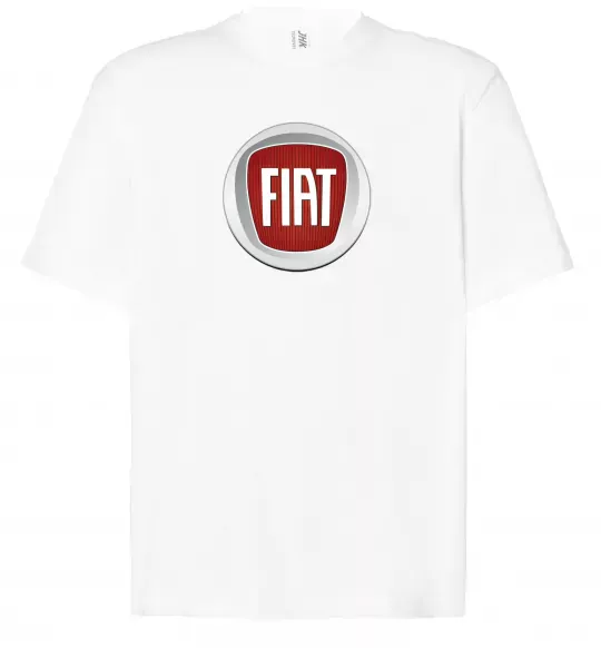 Футболка Оверсайз FIAT Белый фото