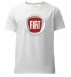 Чоловіча преміум футболка FIAT Білий фото