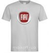Чоловіча футболка FIAT Сірий фото