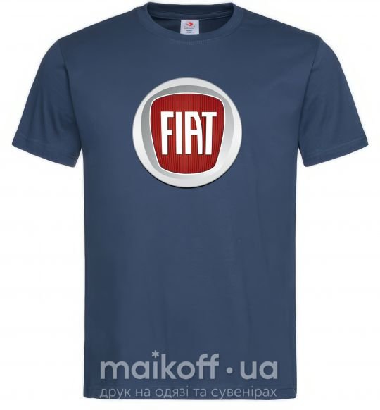 Чоловіча футболка FIAT Темно-синій фото