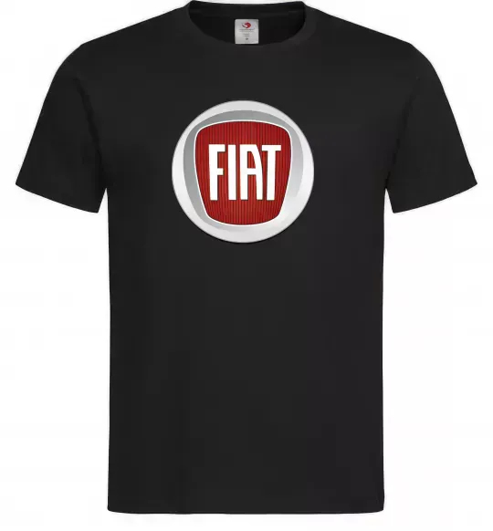 Чоловіча футболка FIAT Чорний фото