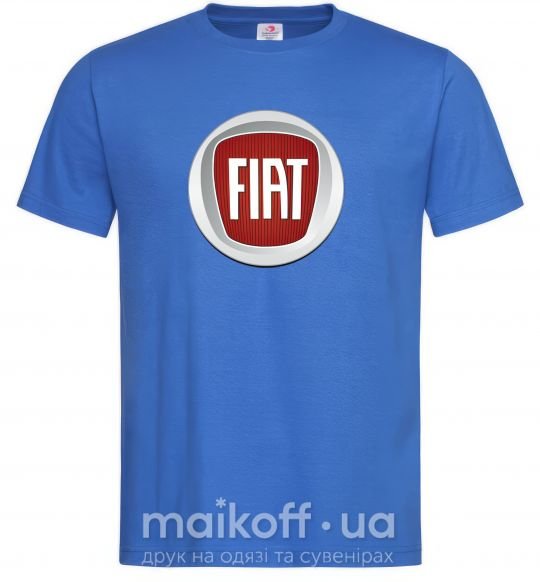 Мужская футболка FIAT Ярко-синий фото