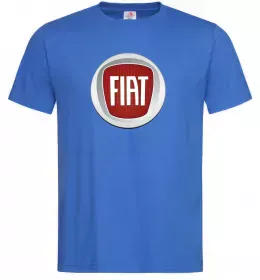 Чоловіча футболка FIAT Яскраво-синій фото