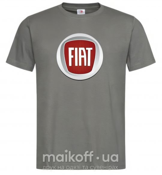 Чоловіча футболка FIAT Графіт фото
