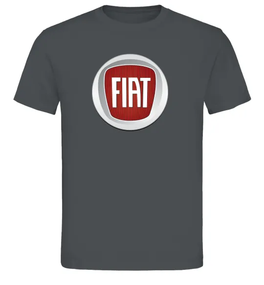 Чоловіча футболка FIAT Графіт фото