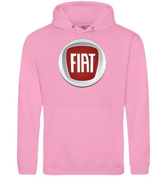 Мужская толстовка (худи) FIAT Розовый фото